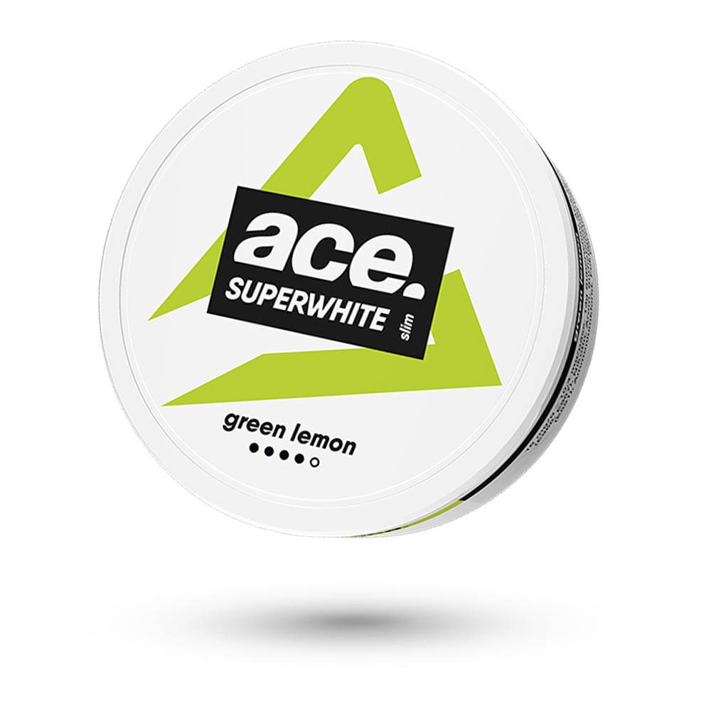 ACE Superwhite Green Lemon Slim Extra Strong