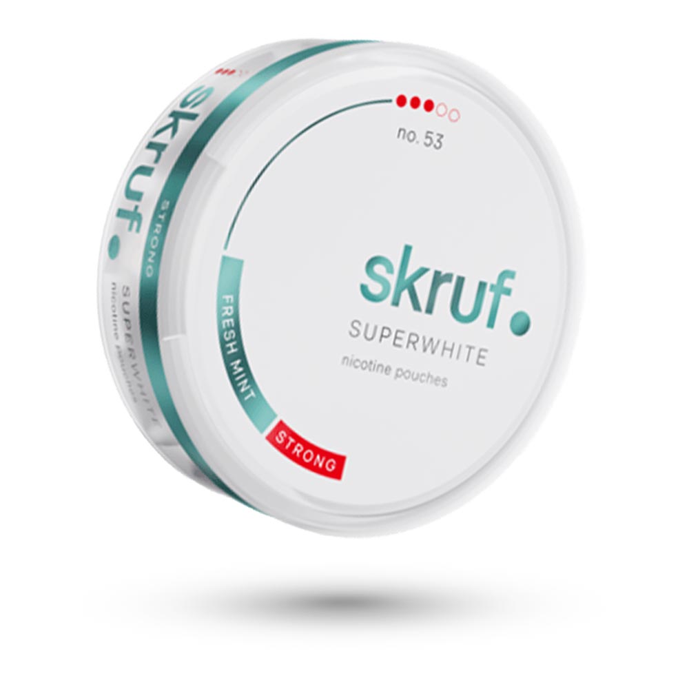 Skruf Superwhite No.53 Fresh Mint Strong