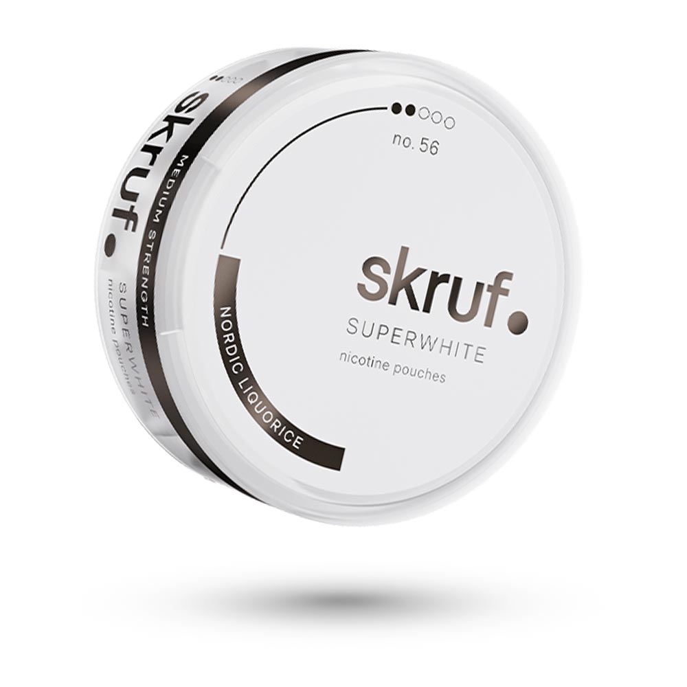 Skruf Superwhite No.56 Nordic Liquorice