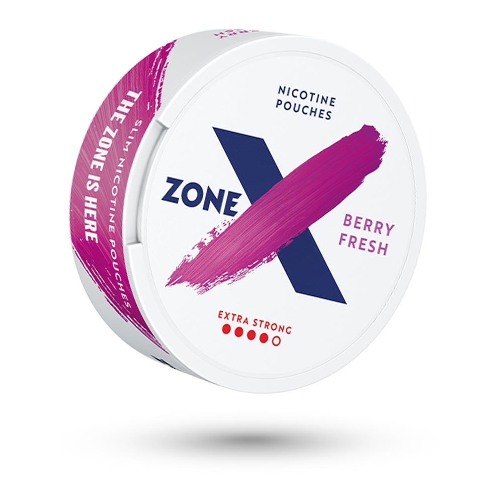 ZONE X Berry Fresh Slim Extra Strong