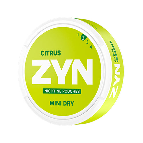 ZYN Citrus Mini Dry Portion, 6mg